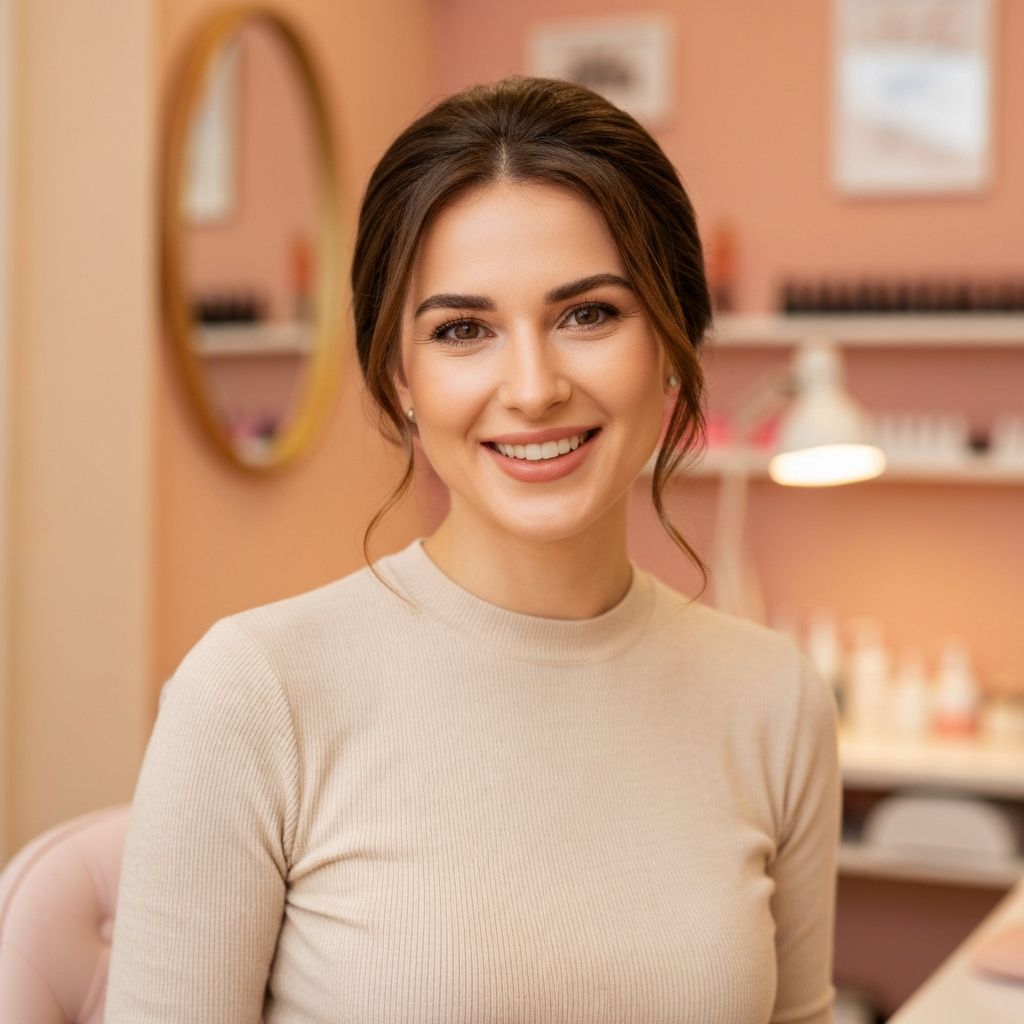 Cristina Kit - tehnician unghii cu gel Focsani, zambet prietenos